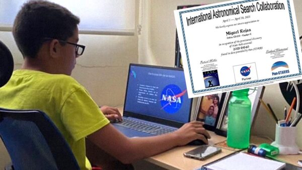 Niño venezolano descubre asteroide y es premiado por la NASA