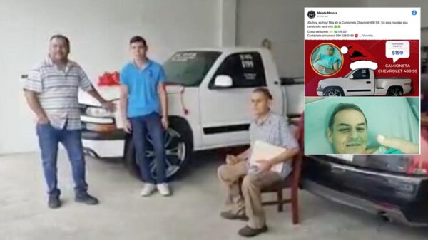 Rifa su camioneta por enfermedad, el ganador se la devuelve