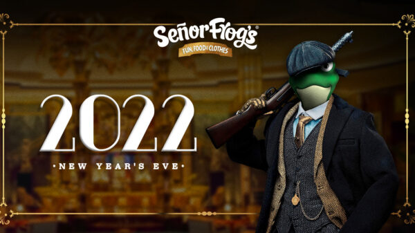 Celebra a lo grande este año nuevo 2022 en Señor Frog´s