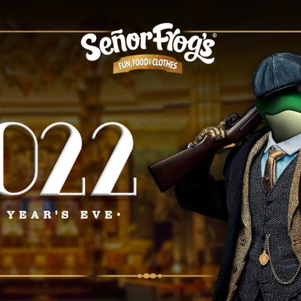 Celebra a lo grande este año nuevo 2022 en Señor Frog´s