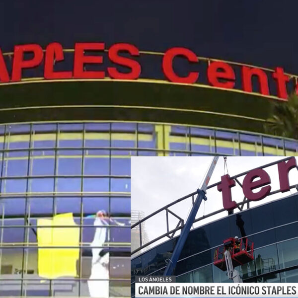 Video: Cambiará de nombre el Staples Center, ya le quitan el cartel