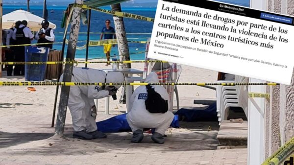 Difunde el Washington Post violencia en playas de Quintana Roo