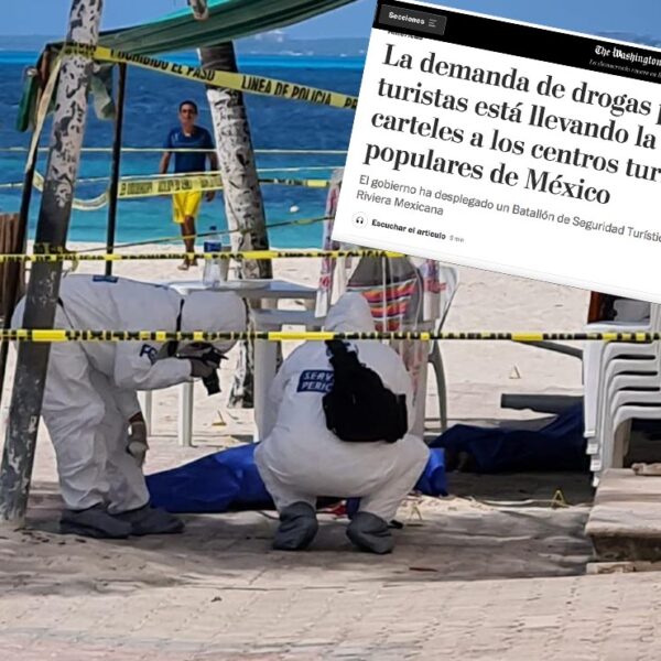 Difunde el Washington Post violencia en playas de Quintana Roo