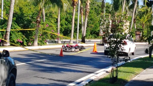 Fallece motociclista en la Zona Hotelera de Cancún (VIDEO).