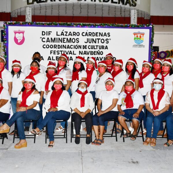 Realizan festival navideño en Kantunilkín.