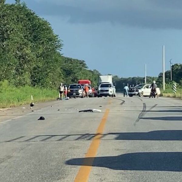 Choque carretero en tramo José María Morelos-Presumida deja un muerto