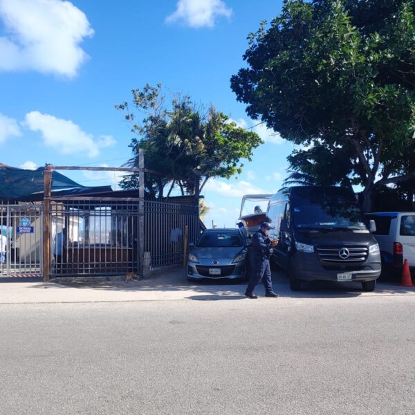 Reportan la muerte de un turista en Puerto Juárez.