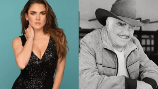 Zoraida Gómez publica polémica foto de Vicente Fernández: “Me diste mi primer beso”