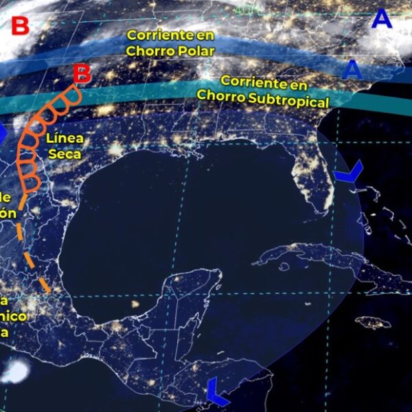 Pronóstico del clima para hoy viernes 24 de diciembre en Quintana Roo.