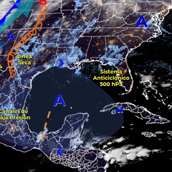 Clima: Se esperan lluvias para este miércoles en Quintana Roo.