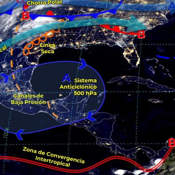 Pronóstico del clima para hoy viernes 10 de diciembre en Quintana Roo.