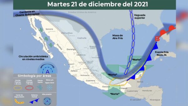Fría navidad tendrá Quintana Roo con la llegada del frente frío 14