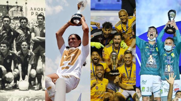 ¿Cuándo fue la última vez que los semifinalistas del Apertura 2021 fueron campeones?