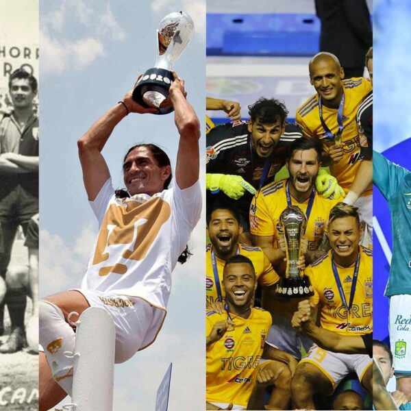 ¿Cuándo fue la última vez que los semifinalistas del Apertura 2021 fueron campeones?