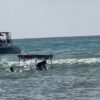 Rescata Marina a 17 personas que naufragaron en playa de Cozumel.