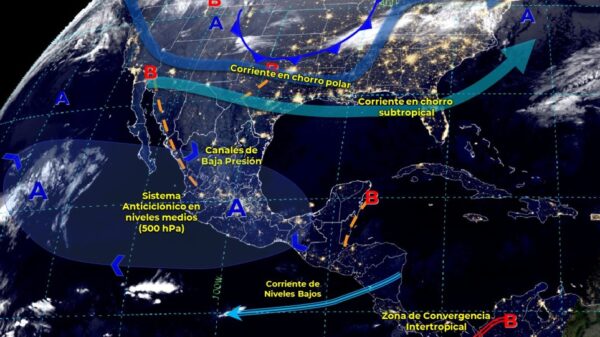 Clima: Se prevén chubascos para hoy miércoles en Quintana Roo.