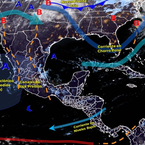 Pronóstico del clima para hoy viernes 14 de enero en Quintana Roo.
