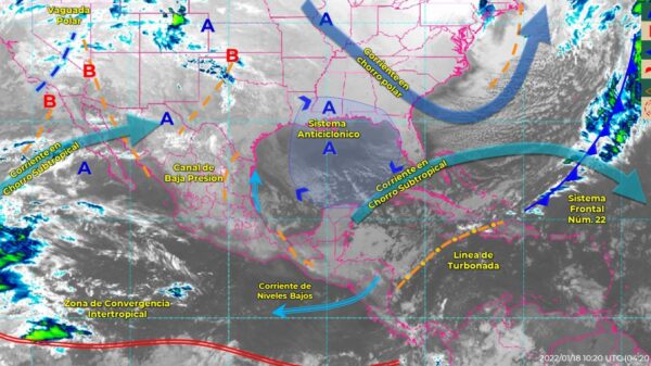 Pronóstico del clima para hoy martes 18 de enero en Quintana Roo.