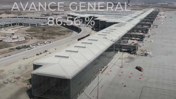 Difunde Sedena avance del 86.56 % en construcción del AIFA