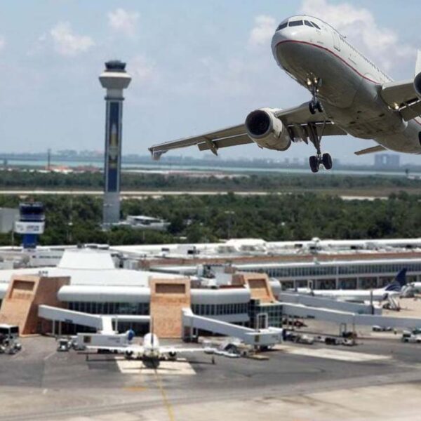 Aeropuerto de Cancún vuelve a superar las 600 operaciones