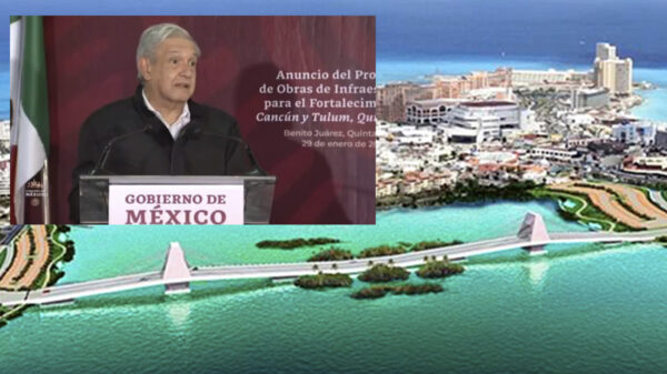 Confirma AMLO en Cancún paquete de obras para Quintana Roo