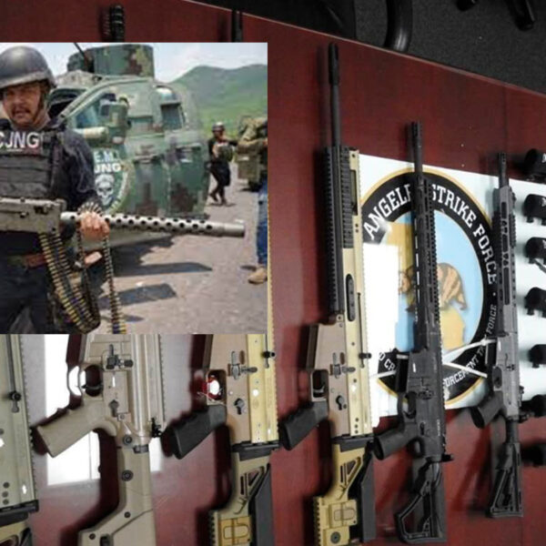 Incautan en USA cargamento de armas con destino a México