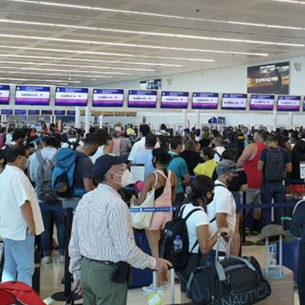 Registra Aeropuerto de Cancún 573 vuelos este sábado