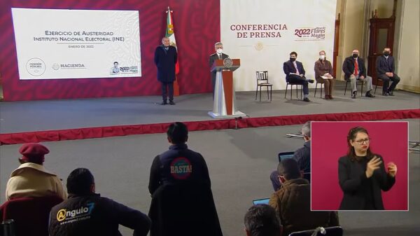 Descarta el gobierno más recursos al INE; le plantea plan de “austeridad”