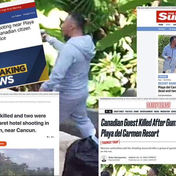 Difunden medios extranjeros balacera en Xcaret 