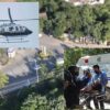 Despliegan helicóptero de la SSPQROO por balacera en Tulum