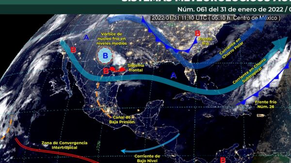 Pronóstico del clima para hoy lunes 31 de enero en Quintana Roo.