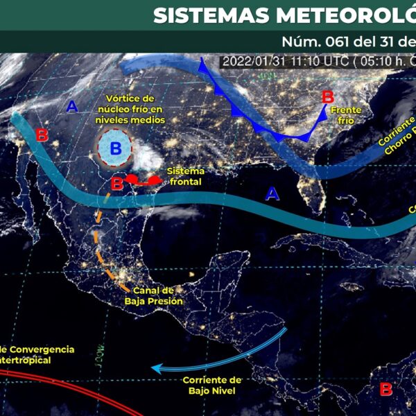 Pronóstico del clima para hoy lunes 31 de enero en Quintana Roo.