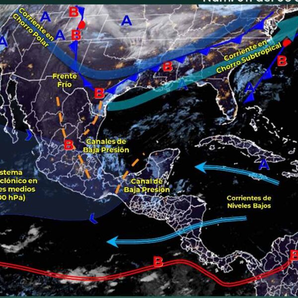 Clima en Quintana Roo para hoy jueves 6 de enero de 2022.