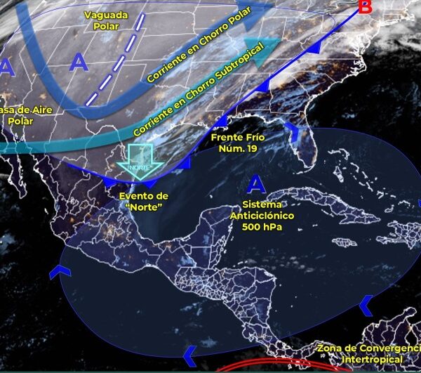 Pronóstico del clima para hoy 2 de enero de 2022 en Quintana Roo.