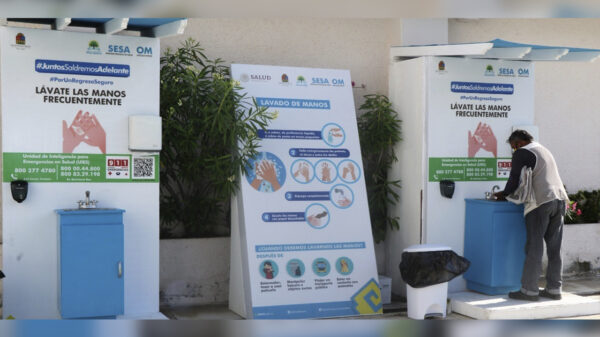 Trabajadores del Gobierno del Estado ponen ejemplo: refuerzan medidas sanitarias para evitar contagios de covid-19