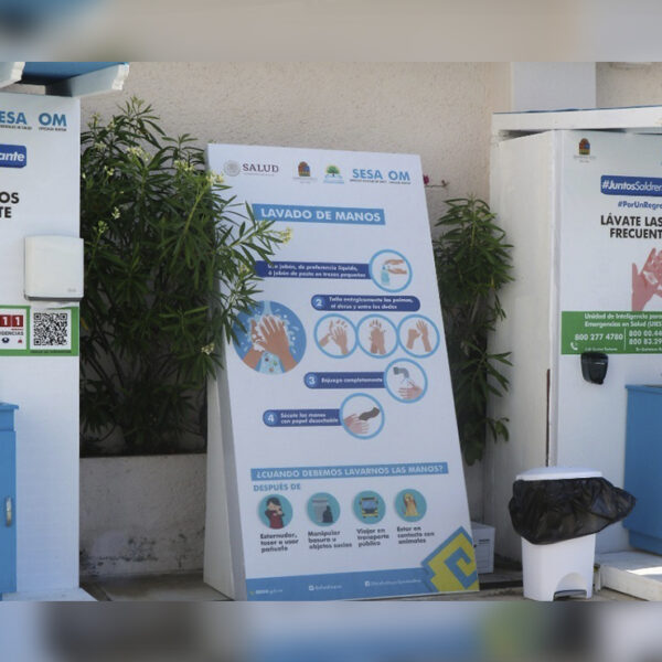 Trabajadores del Gobierno del Estado ponen ejemplo: refuerzan medidas sanitarias para evitar contagios de covid-19