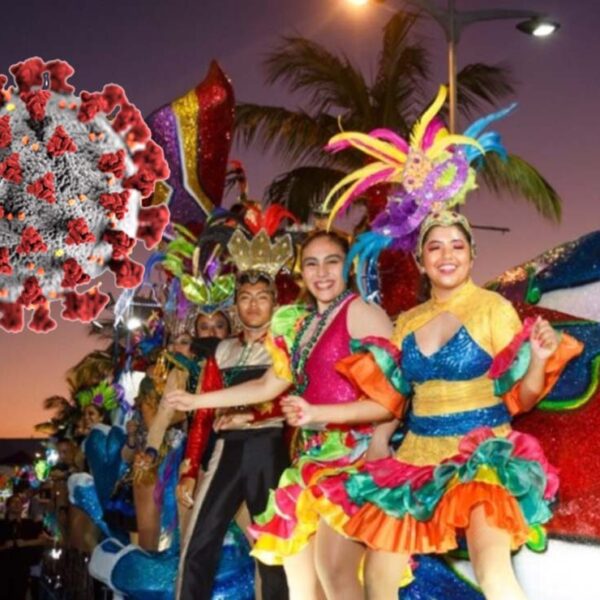El covid-19 contagia al Carnaval de Isla Mujeres, se suspende