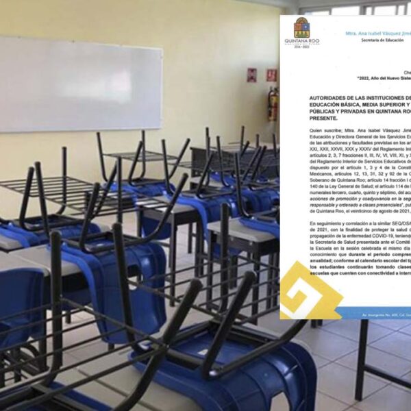 Alargan regreso a clases presenciales hasta fin de enero