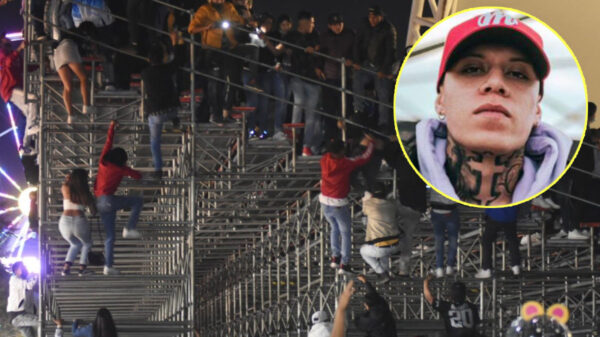 Concierto de Santa Fe Klan en Feria de León termina en caos