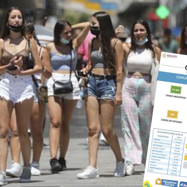 Rebasa Quintana Roo 70 mil contagios de covid-19