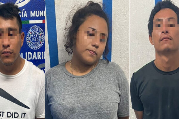 Caen más narcomenudistas en Villas del Sol de Playa del Carmen.