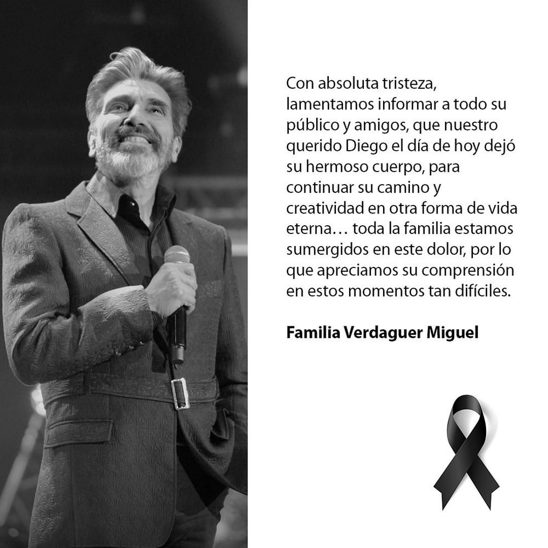 Diego Verdaguer se había vacunado contra el Covid-19