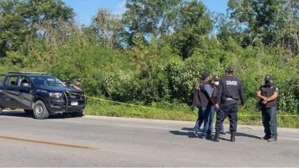 Ejecutan a sujeto en la carretera libre Mérida-Cancún.