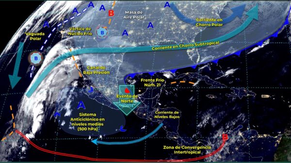 Clima Quintana Roo: Se esperan lluvias fuertes para hoy martes.