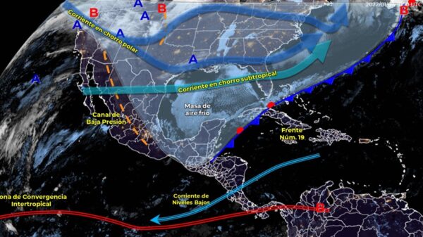 Clima Quintana Roo: Continuarán los afectos del frente frío número 19.