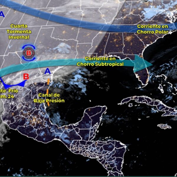 Pronóstico del clima para hoy lunes 24 de enero en Quintana Roo.