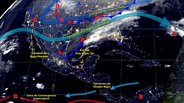 Pronóstico del clima para hoy martes 25 de enero en Quintana Roo.