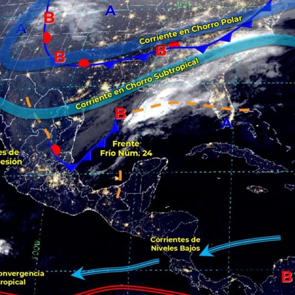 Pronóstico del clima para hoy martes 25 de enero en Quintana Roo.