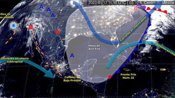 Pronóstico del clima para hoy lunes 17 de enero en Quintana Roo.