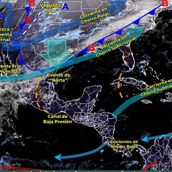 Pronóstico del clima para hoy jueves 20 de enero en Quintana Roo.